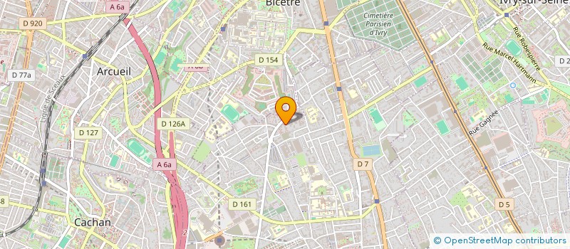 localisation de l'entreprise MONSIEUR FARES MOUHOU  VILLEJUIF