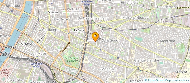 localisation de l'entreprise MONSIEUR FARES MOUSSA  LYON