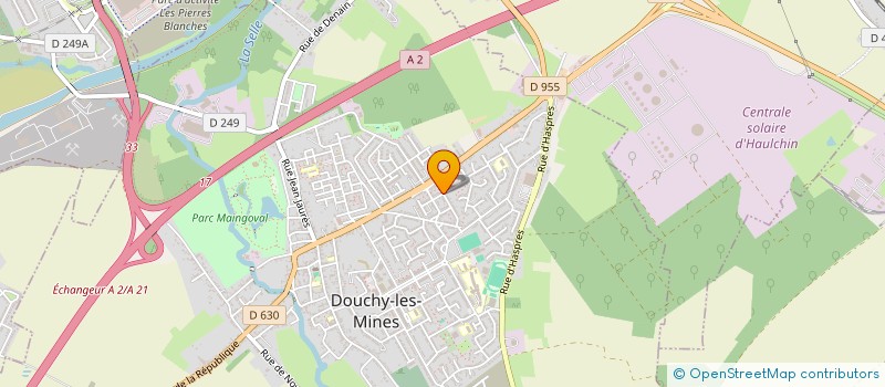 localisation de l'entreprise MONSIEUR FARES NATAH-ATIA  DOUCHY-LES-MINES