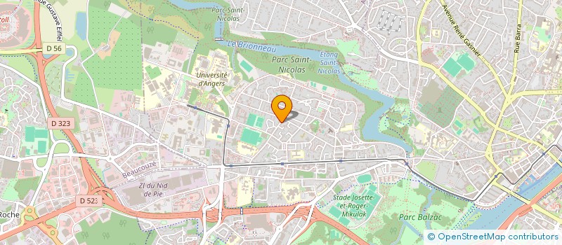 localisation de l'entreprise MONSIEUR FARES ORFALI à ANGERS