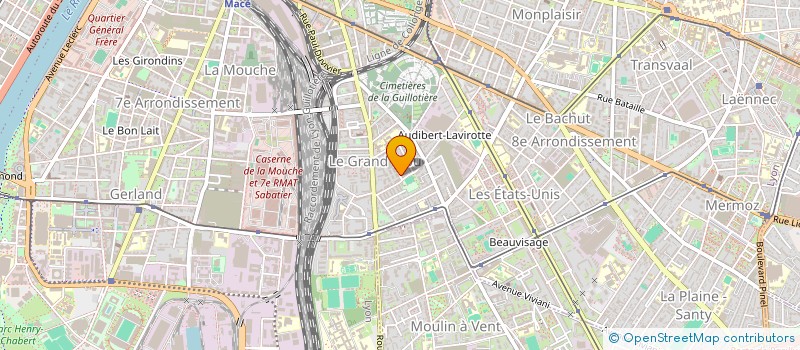 localisation de l'entreprise MONSIEUR FARES OUAHAB  LYON