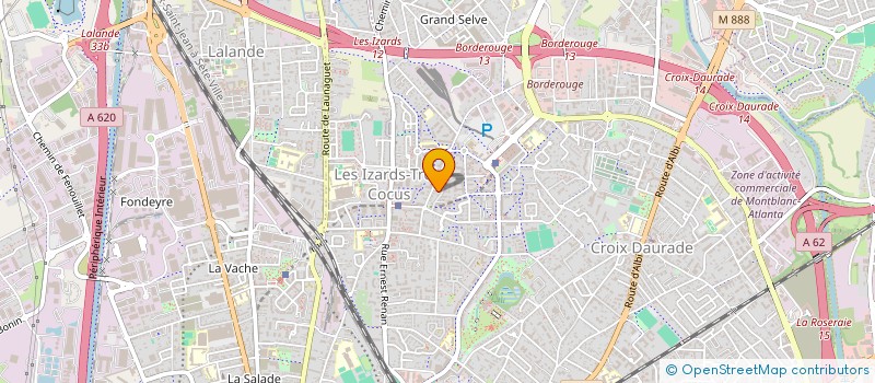 localisation de l'entreprise MONSIEUR FARES OUBADJI  TOULOUSE