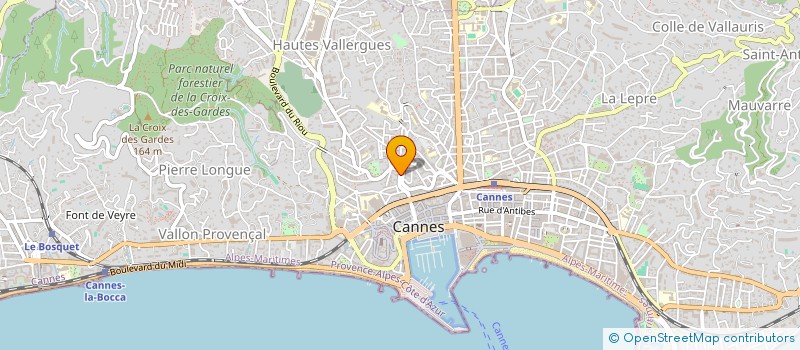 localisation de l'entreprise MONSIEUR FARES OUNI à CANNES