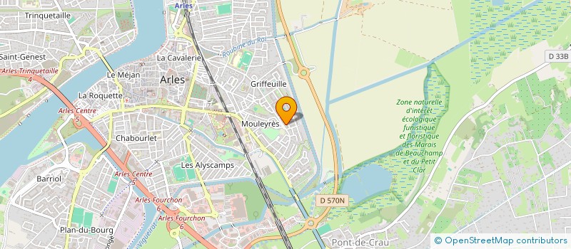 localisation de l'entreprise MONSIEUR FARES PULETTI à ARLES