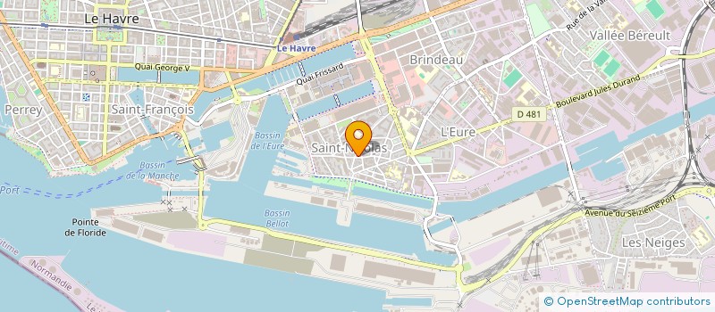 localisation de l'entreprise MONSIEUR FARES RAMDANI à LE HAVRE