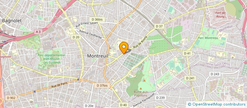 localisation de l'entreprise MONSIEUR FARES SALEMI à MONTREUIL