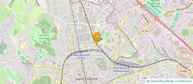 localisation de l'entreprise MONSIEUR FARES SERIK  SAINT-ETIENNE