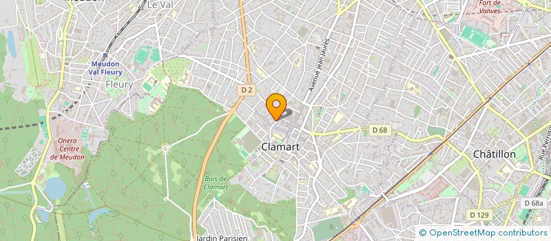 localisation de l'entreprise MONSIEUR FARES SITAHAR  CLAMART