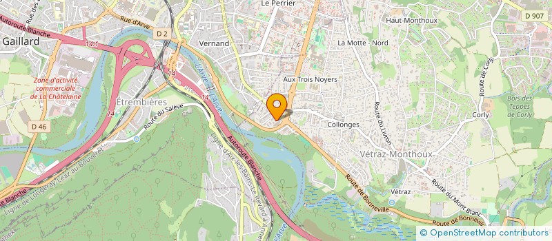 localisation de l'entreprise MONSIEUR FARES SLAMA  VETRAZ-MONTHOUX