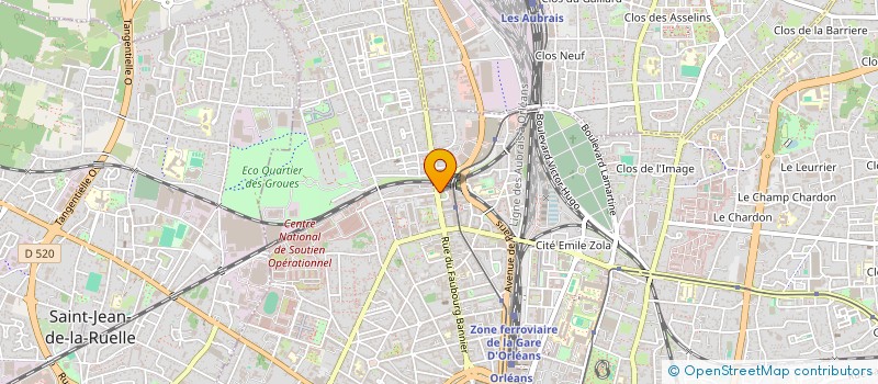 localisation de l'entreprise MONSIEUR FARES TAMOUM  ORLEANS