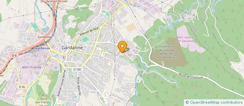 localisation de l'entreprise MONSIEUR FARES TIMILI à GARDANNE