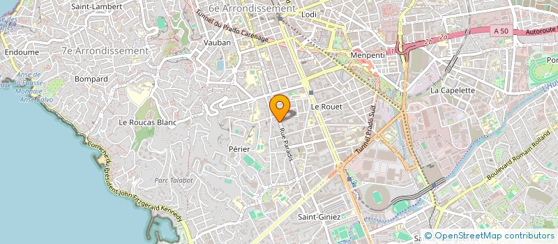 localisation de l'entreprise MONSIEUR FARES TOUMI à MARSEILLE