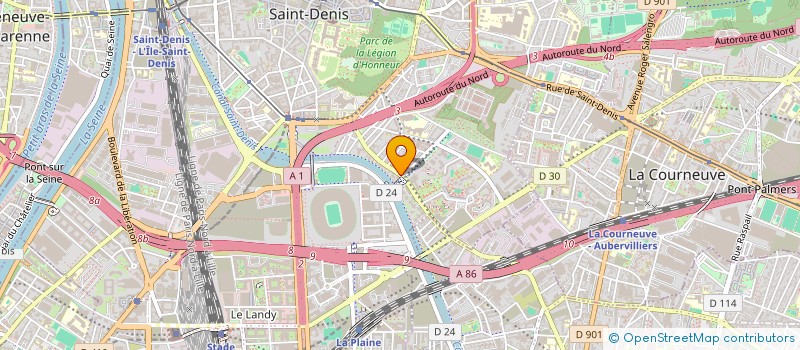 localisation de l'entreprise MONSIEUR FARES ZERRAG  SAINT-DENIS