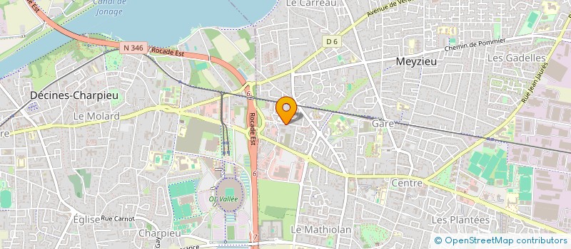 localisation de l'entreprise MONSIEUR FARES ZIAD  MEYZIEU