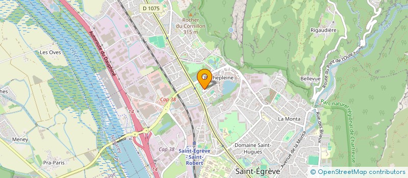 localisation de l'entreprise MONSIEUR FARESS BRIKH  SAINT-EGREVE