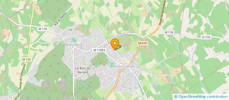 localisation de l'entreprise MONSIEUR FARESSE BENAI  RESTINCLIERES