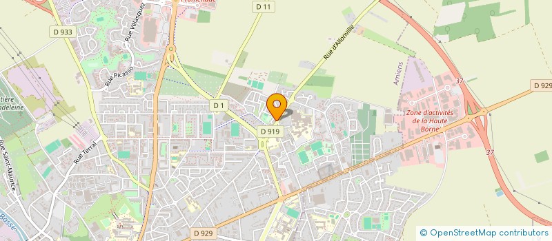 localisation de l'entreprise MONSIEUR FARESSE SAID ALI  AMIENS