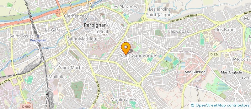 localisation de l'entreprise MONSIEUR FARHAD AYOUBI  PERPIGNAN