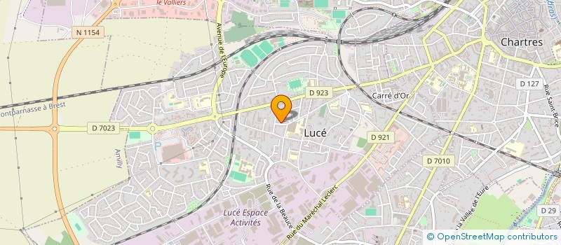 localisation de l'entreprise MONSIEUR FARHAD GULAMI à LUCE