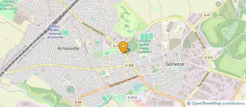 localisation de l'entreprise MONSIEUR FARHAD GULZAR  GONESSE