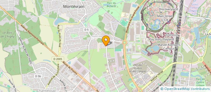 localisation de l'entreprise MONSIEUR FARHAD KHAN WAZIRWAL  MONTEVRAIN