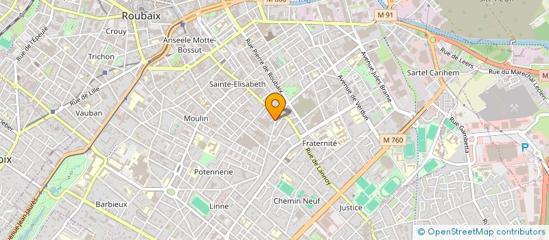 localisation de l'entreprise MONSIEUR FARHAD KHOCHNEVISS  ROUBAIX