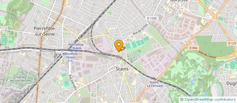 localisation de l'entreprise MONSIEUR FARHAD MAROOFKHEL à STAINS
