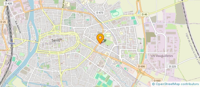 localisation de l'entreprise MONSIEUR FARHAD MOMAND  SENS