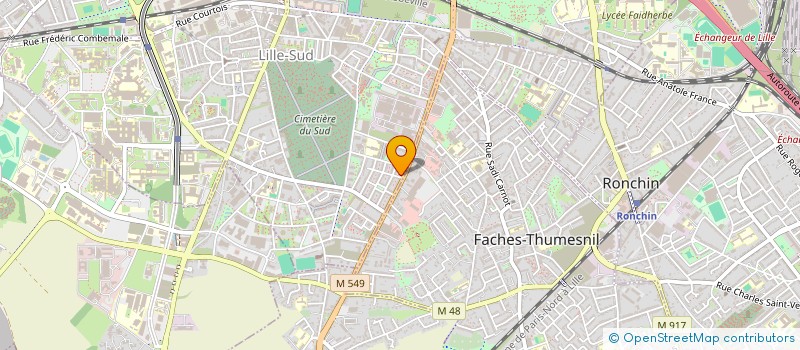 localisation de l'entreprise MONSIEUR FARHAD OMAR  LILLE
