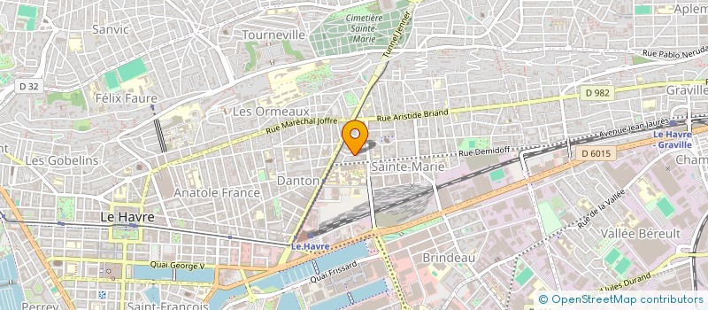 localisation de l'entreprise MONSIEUR FARHAD SHINWARI  LE HAVRE