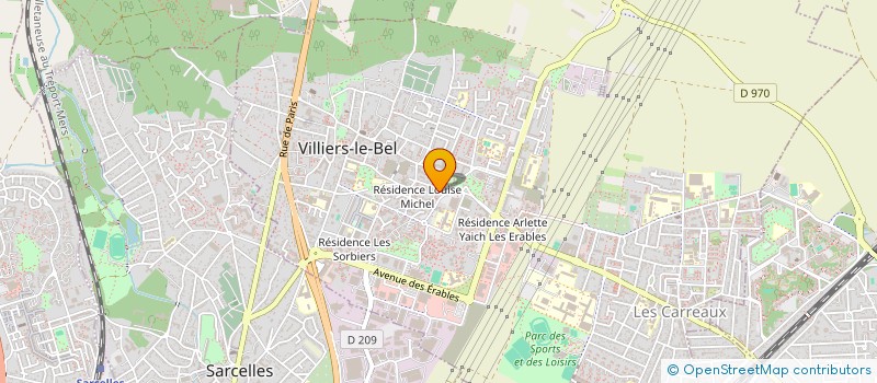 localisation de l'entreprise MONSIEUR FARHAD TOOR  VILLIERS-LE-BEL