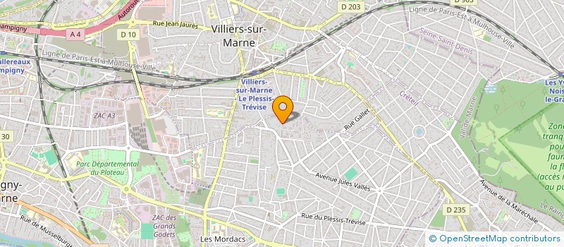 localisation de l'entreprise MONSIEUR FARHAD ZAMANI  CHAMPIGNY-SUR-MARNE