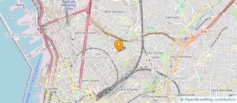 localisation de l'entreprise MONSIEUR FARHAT BEN HAJ ISMAIL à MARSEILLE