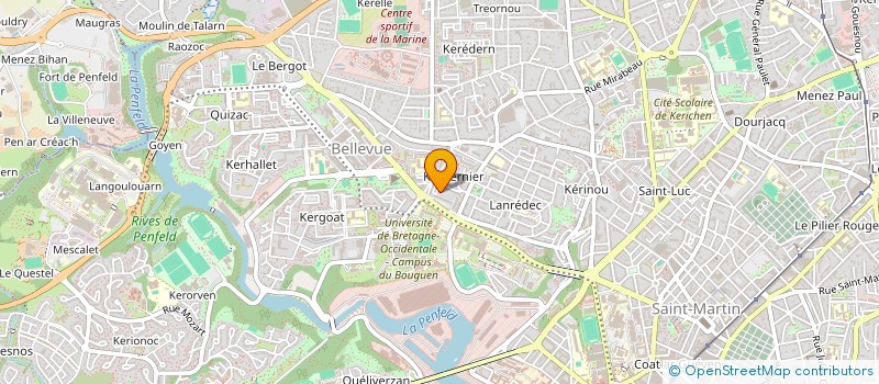 localisation de l'entreprise MONSIEUR FARHAT GAREH à BREST