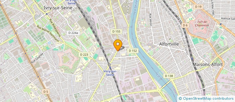 localisation de l'entreprise MONSIEUR FARHAT THABTI  VITRY-SUR-SEINE