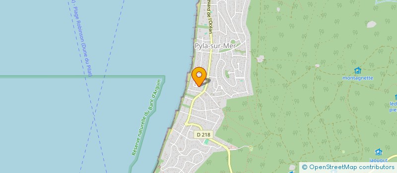 localisation de l'entreprise MONSIEUR FARHAT TLIG  LA TESTE DE BUCH