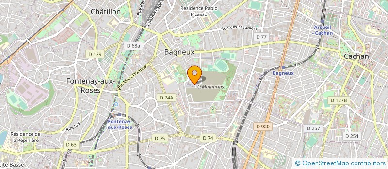 localisation de l'entreprise MONSIEUR FARIC MELIANI à BAGNEUX