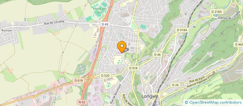localisation de l'entreprise MONSIEUR FARID ABDAOUI à LONGWY