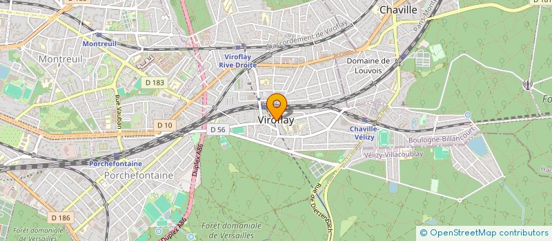 localisation de l'entreprise MONSIEUR FARID AHMAD NOORI  VIROFLAY