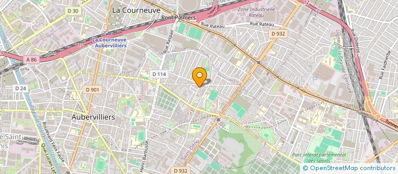 localisation de l'entreprise MONSIEUR FARID AIT AISSI  AUBERVILLIERS