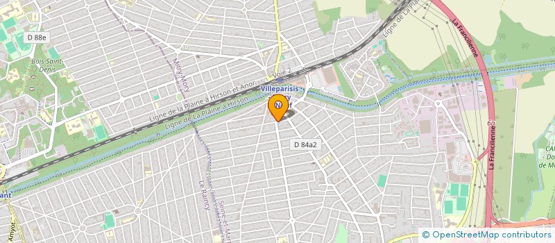 localisation de l'entreprise MONSIEUR FARID AIT CHELLOUCHE  VILLEPARISIS