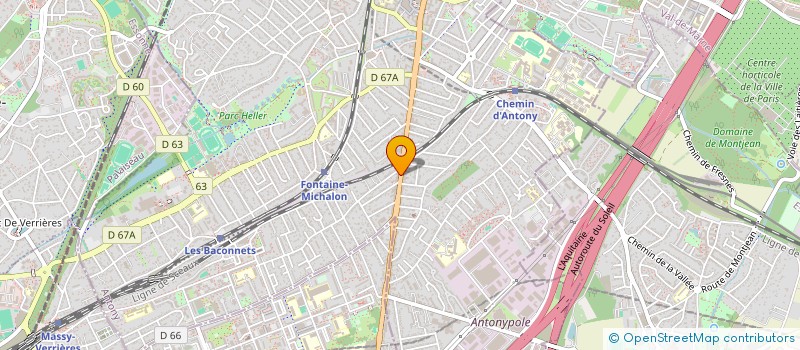 localisation de l'entreprise MONSIEUR FARID AIT DAOUA à ANTONY