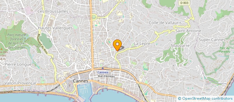 localisation de l'entreprise MONSIEUR FARID ALAKMA  CANNES