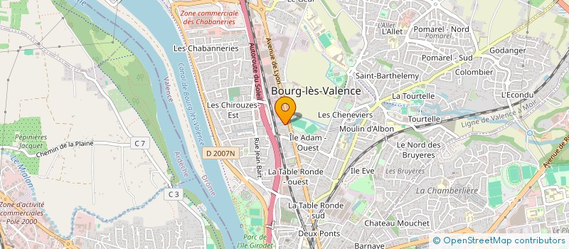 localisation de l'entreprise MONSIEUR FARID AMADI à BOURG-LES-VALENCE