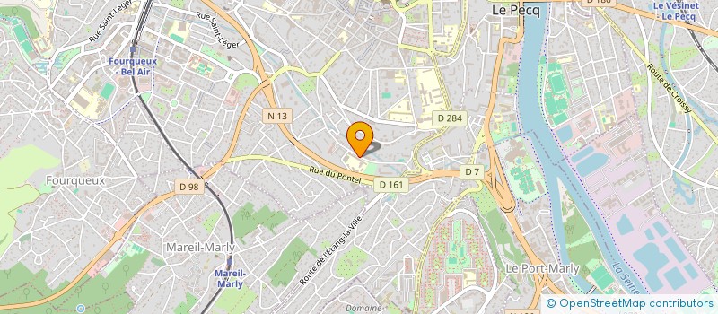 localisation de l'entreprise MONSIEUR FARID AMMICHE  SAINT-GERMAIN-EN-LAYE