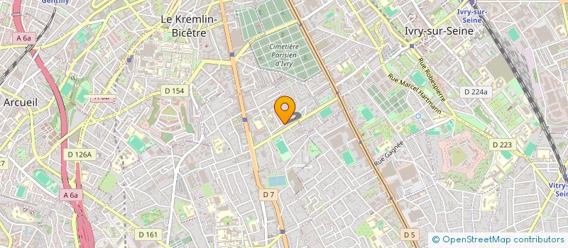 localisation de l'entreprise MONSIEUR FARID AMOUBOUDI  VILLEJUIF