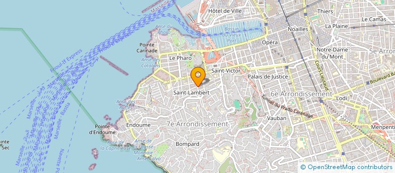 localisation de l'entreprise MONSIEUR FARID AMROUN à MARSEILLE