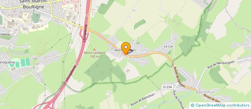 localisation de l'entreprise MONSIEUR FARID AOUCHETA  SAINT-MARTIN-BOULOGNE