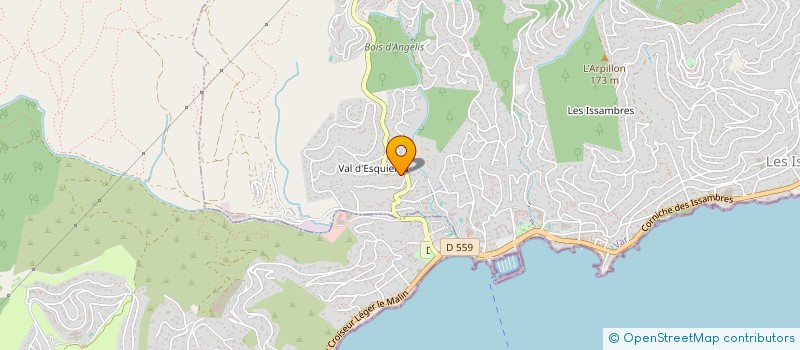 localisation de l'entreprise MONSIEUR FARID AOUCHICHE  ROQUEBRUNE-SUR-ARGENS