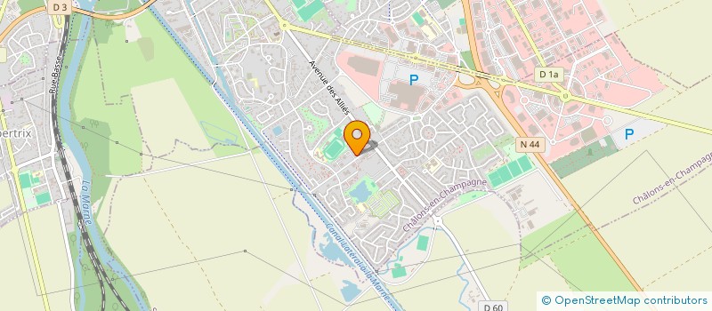 localisation de l'entreprise MONSIEUR FARID ATAMENIA  CHALONS-EN-CHAMPAGNE